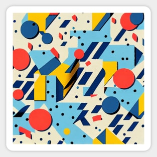 Memphis pattern 2 Sticker